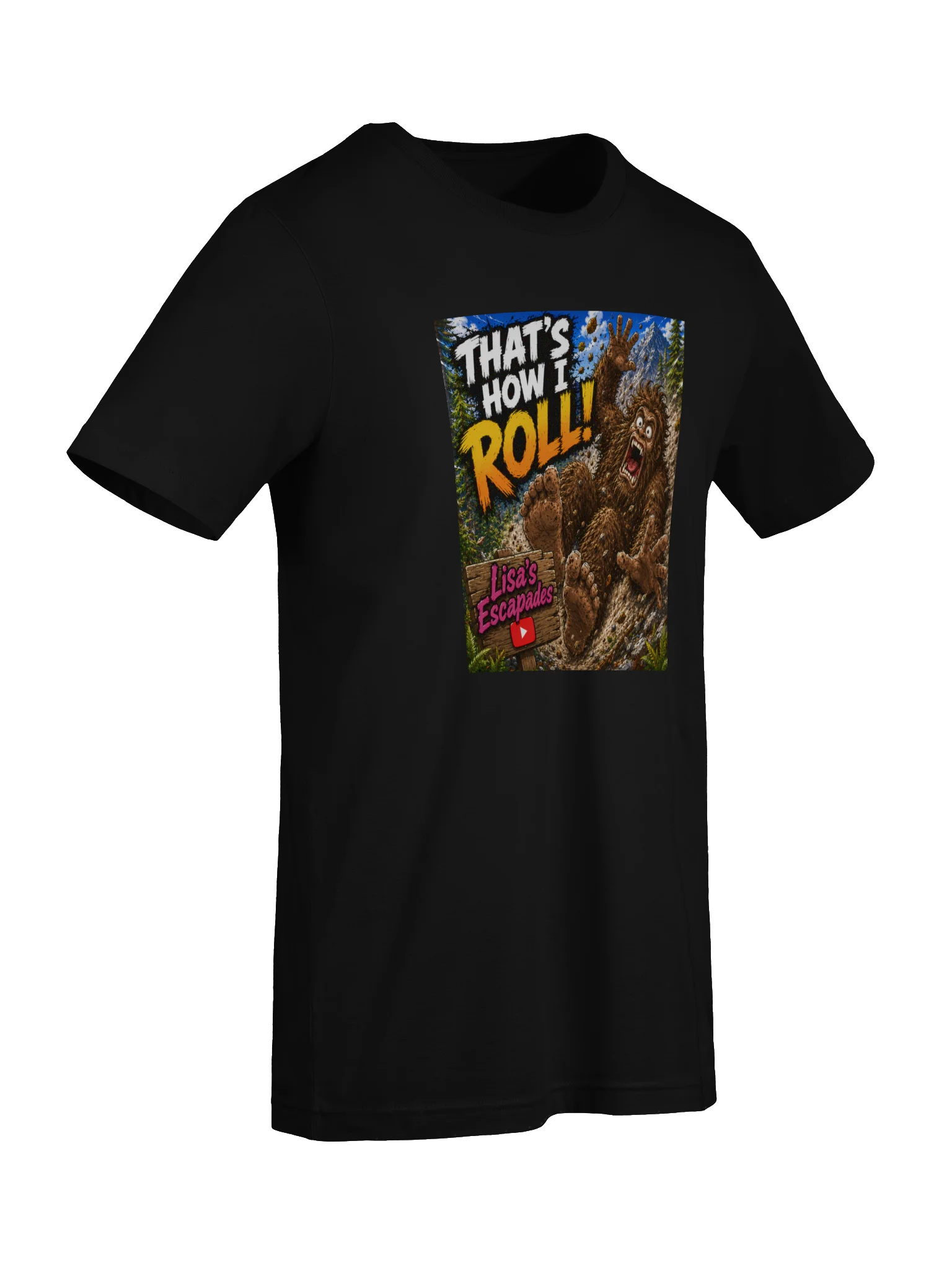 Trending That’s How I Roll!! Lisa’s Escapades Tee product image (7)