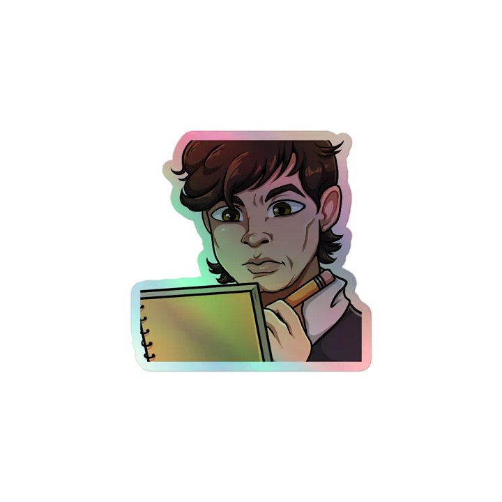 Notes Holographic Sticker product image (1)