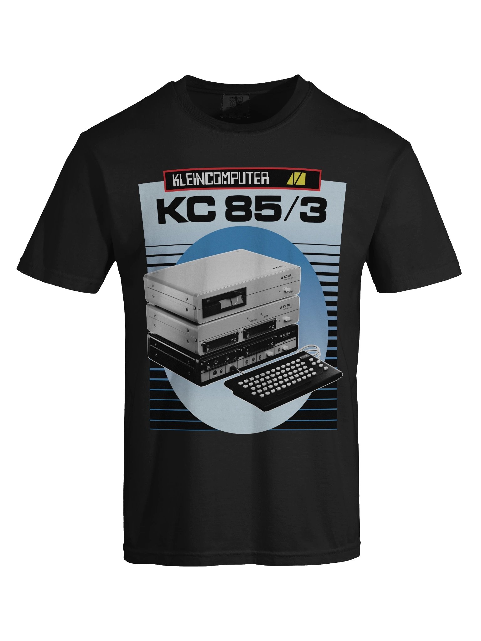 DDR Kleincomputer KC85/3 Shirt (blue) product image (4)