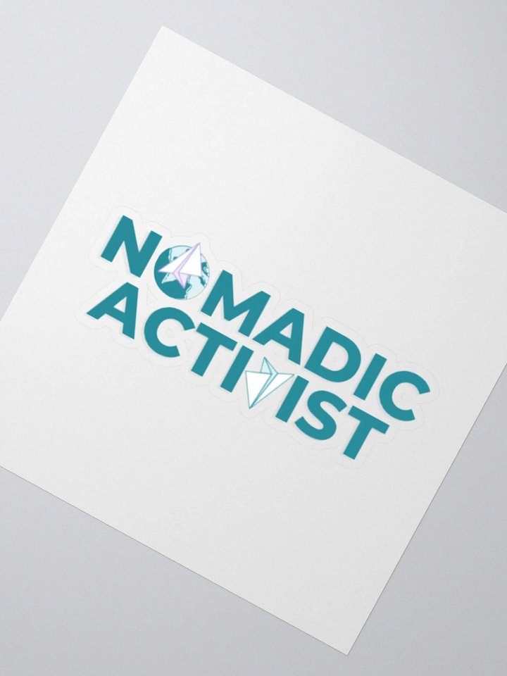 Nomadic Activist Sticker product image (2)