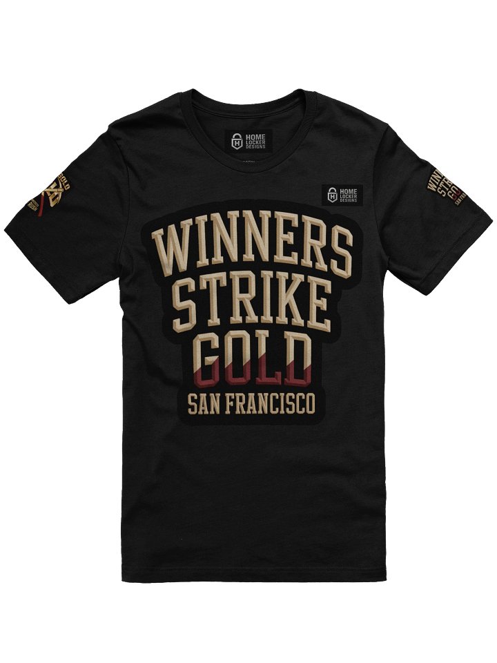 Winners Strike Gold | San Francisco | Football | Home Locker product image (1)