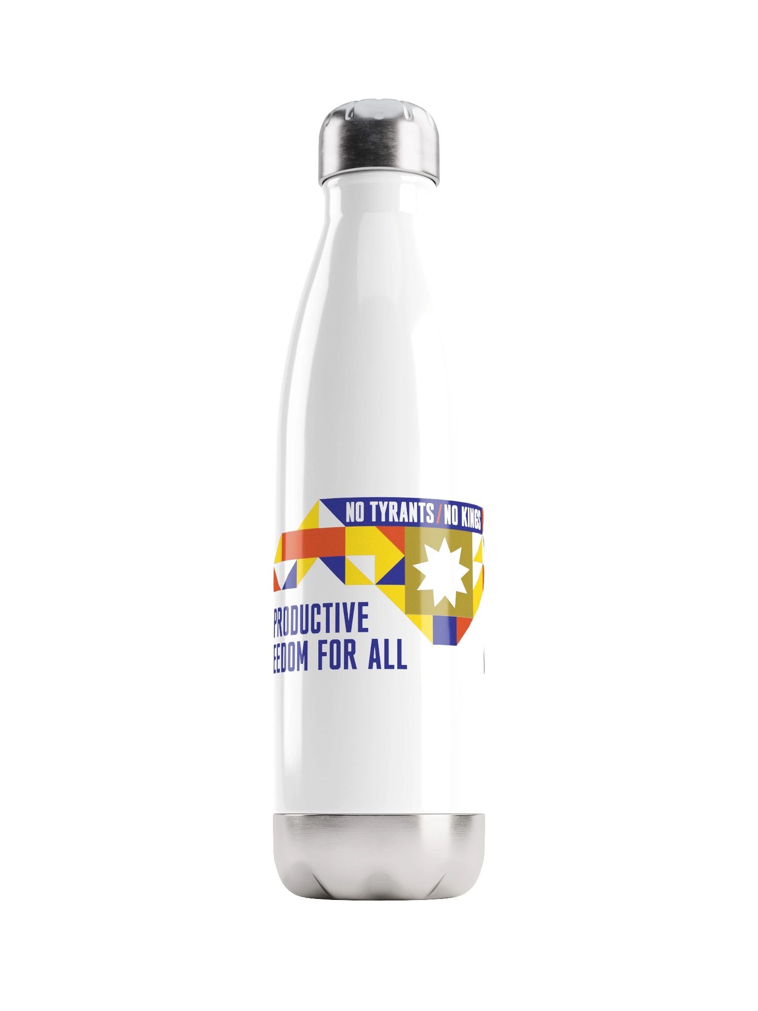 No Tyrants, No Kings Water Bottle — North Carolina product image (1)