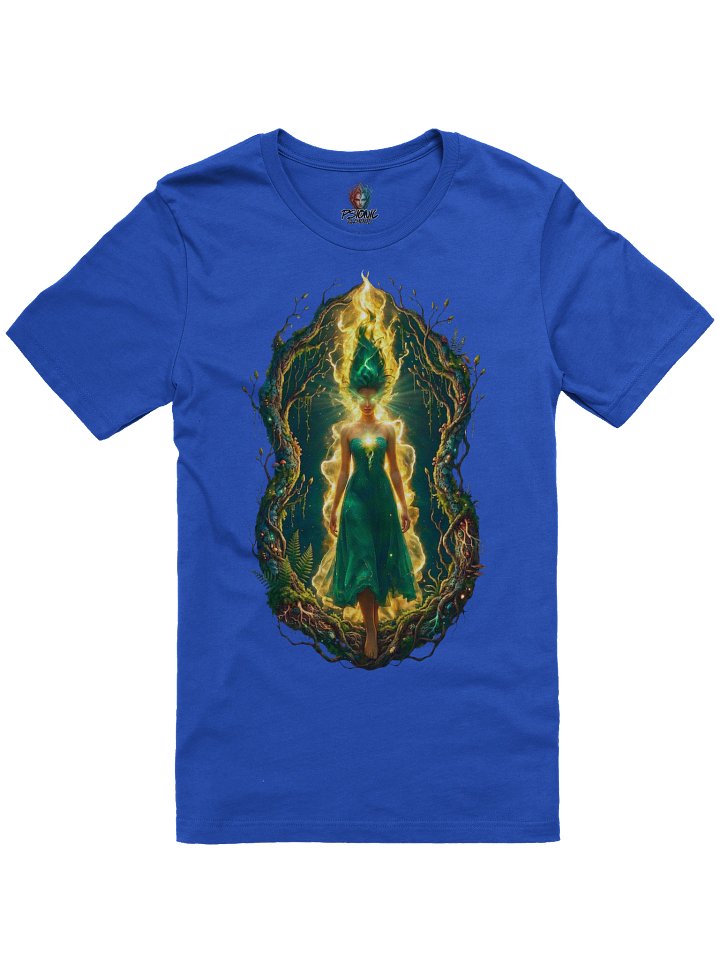 Psionic Nature Goddess T-Shirt | Earth Elemental Fantasy Art Tee product image (1)