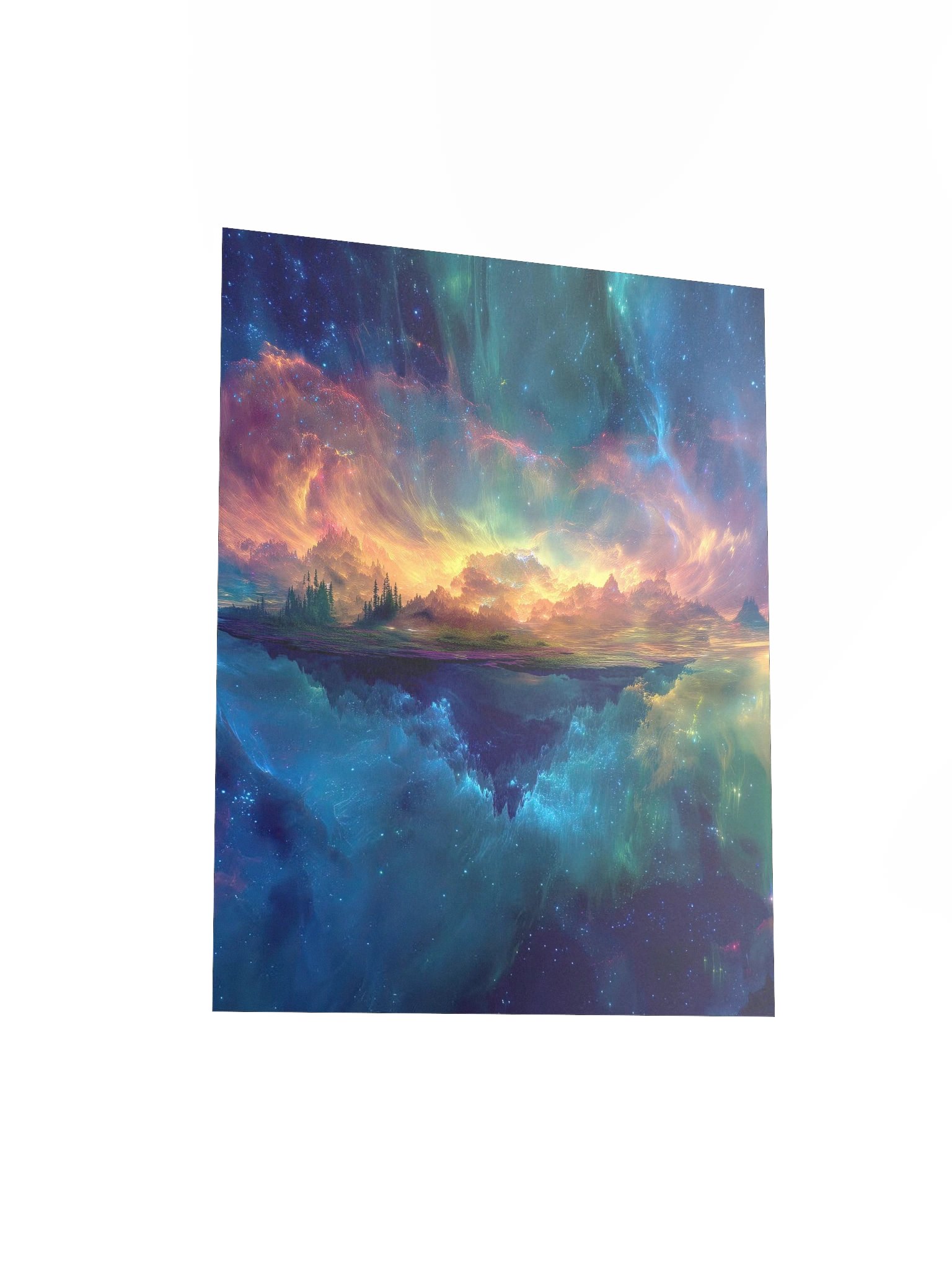 Surreal Floating Island Poster product image (4)