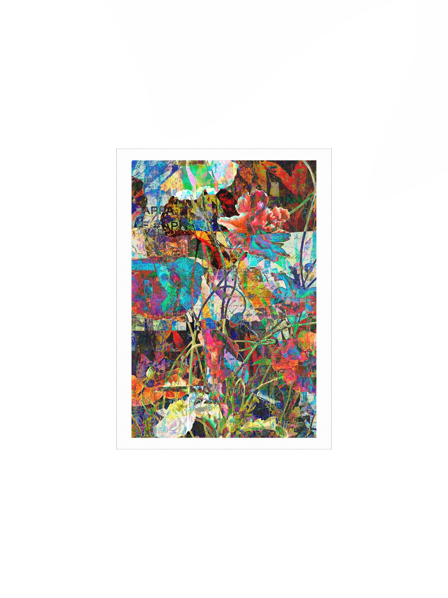 Botanical Overture Collage Print by Edward Martin product image (1)