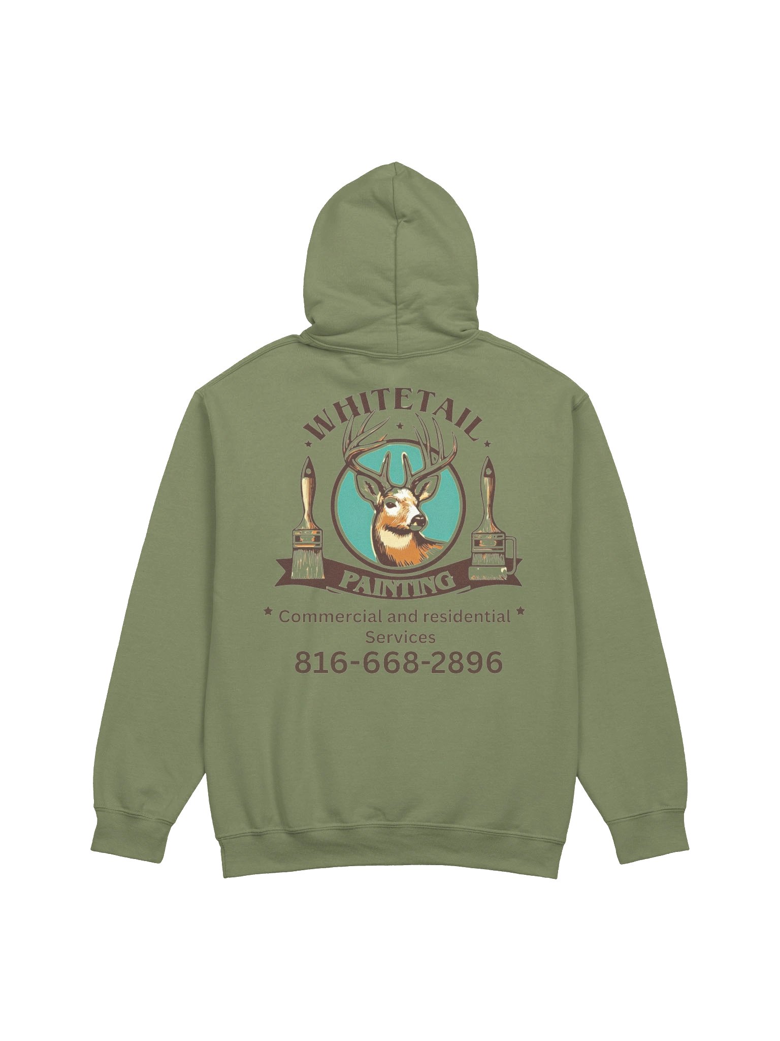 Whitetail Painting Hoodie product image (5)