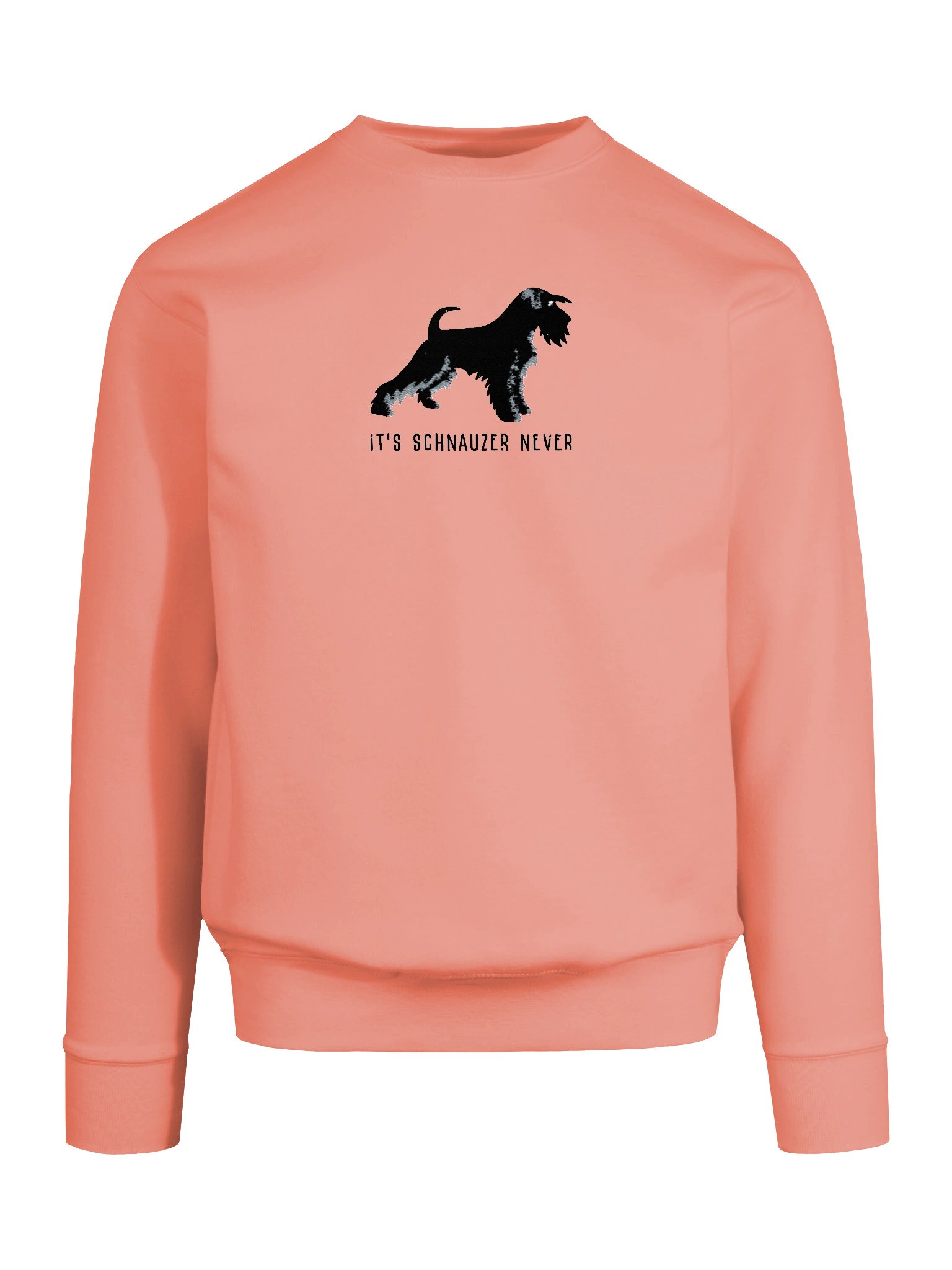 It's Schnauzer Never Sweatshirt (Embroidered) of a Miniature Schnauzer(Black) product image (23)
