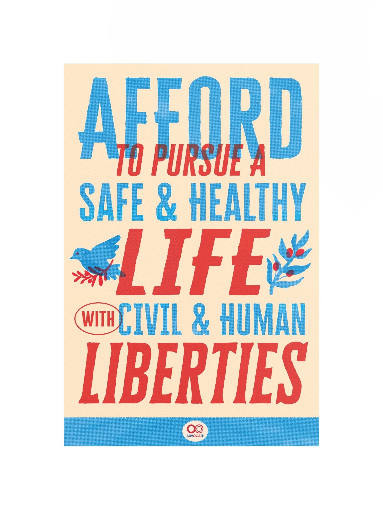 Affordability Poster (Blue Version) product image (4)