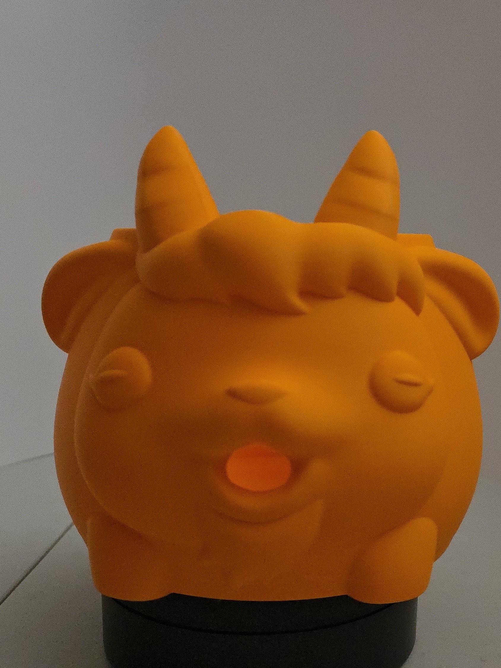 Orange Goat Yarn Bowl 3D printed 🐑 product image (1)