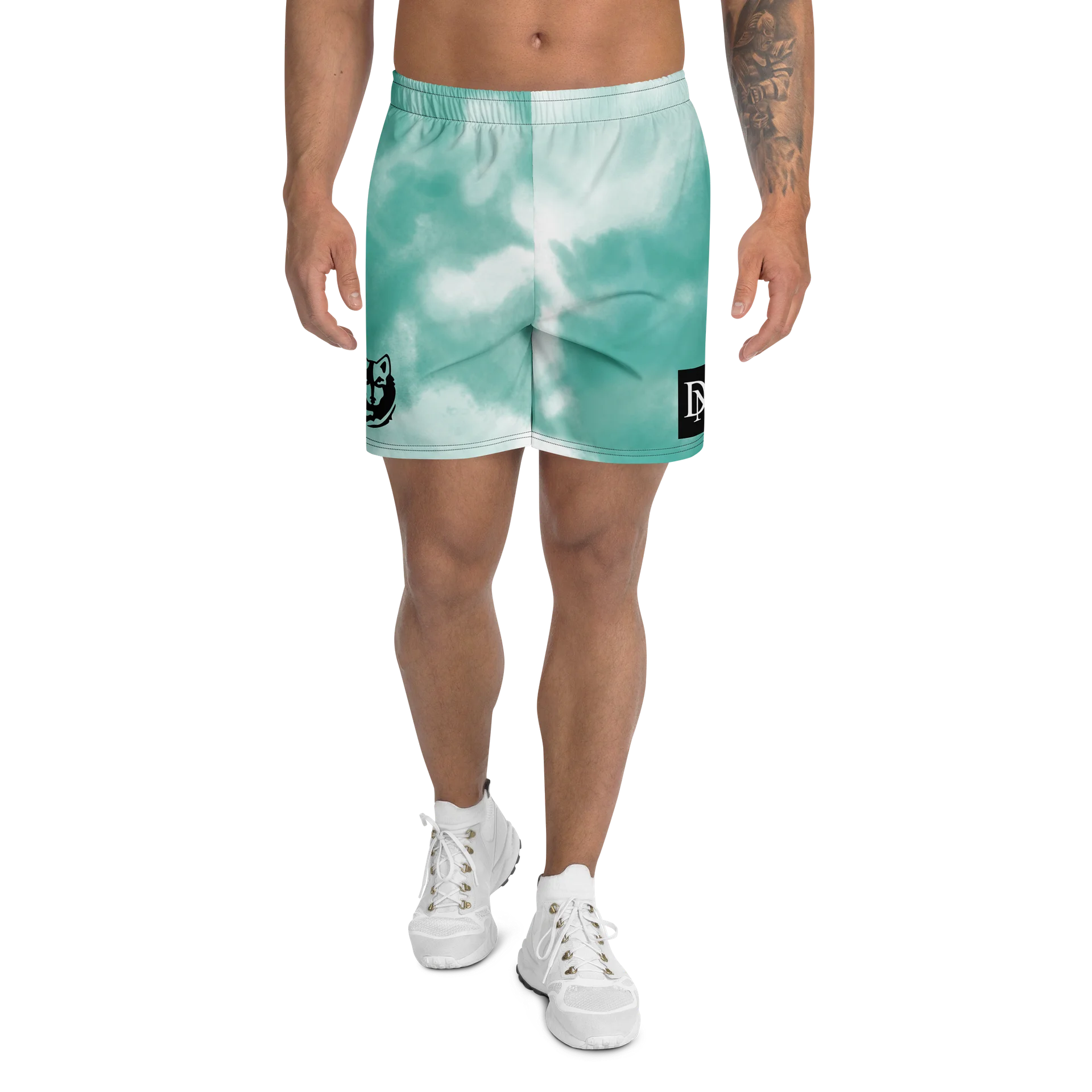 Teal Sky Athletic Shorts product image (1)