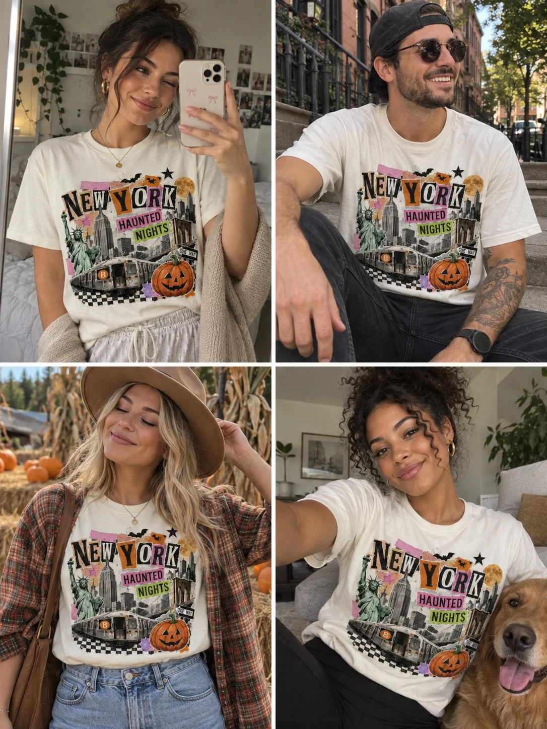 New York Haunted Nights Halloween T-Shirt product image (3)
