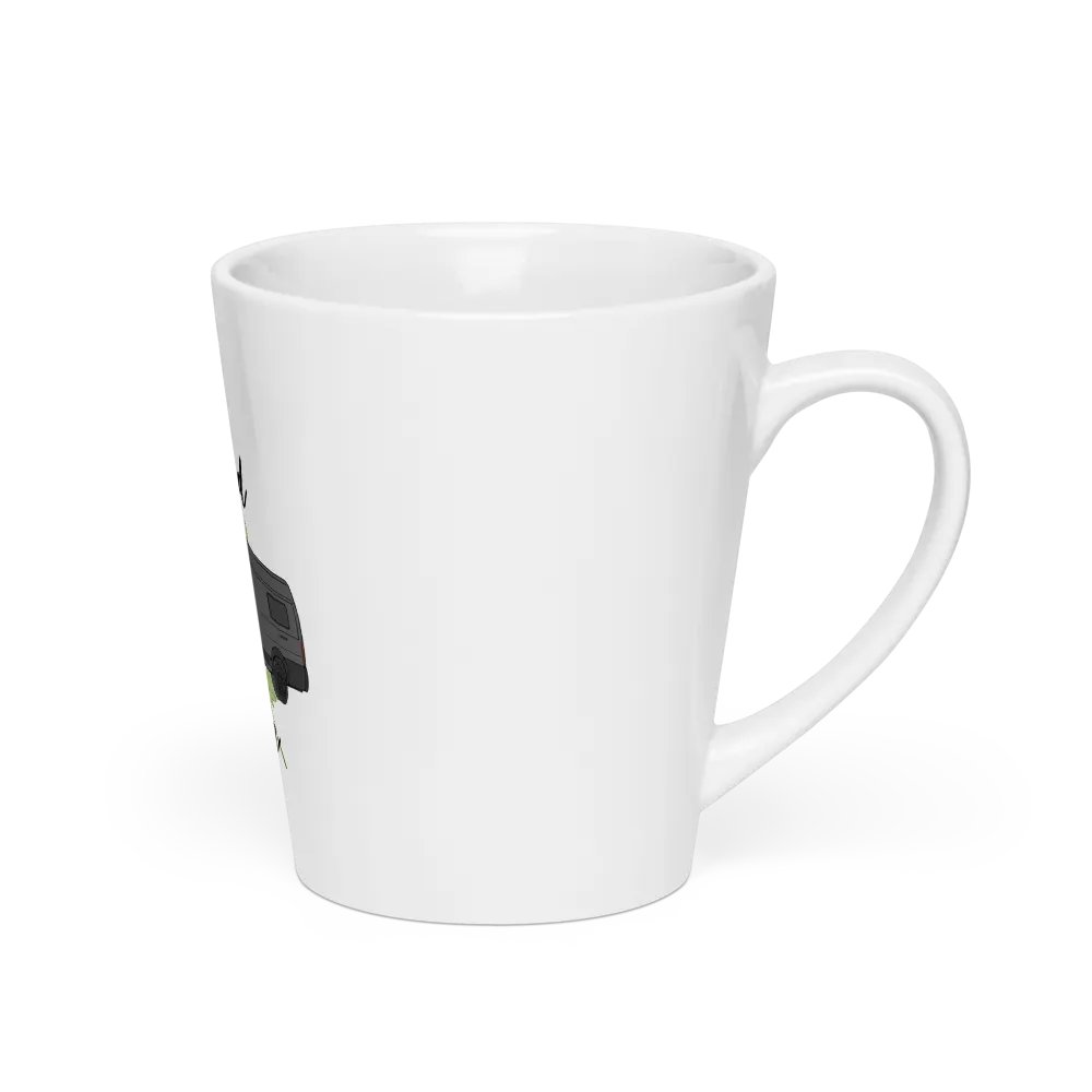 Latte Mug with logo product image (2)