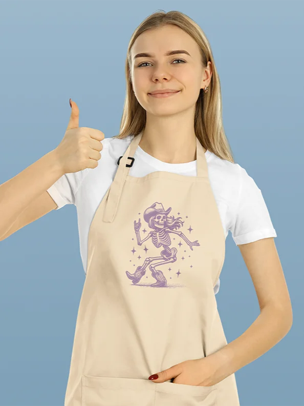 Cowgirl Shakin' Bones Cotton Twill Apron product image (1)