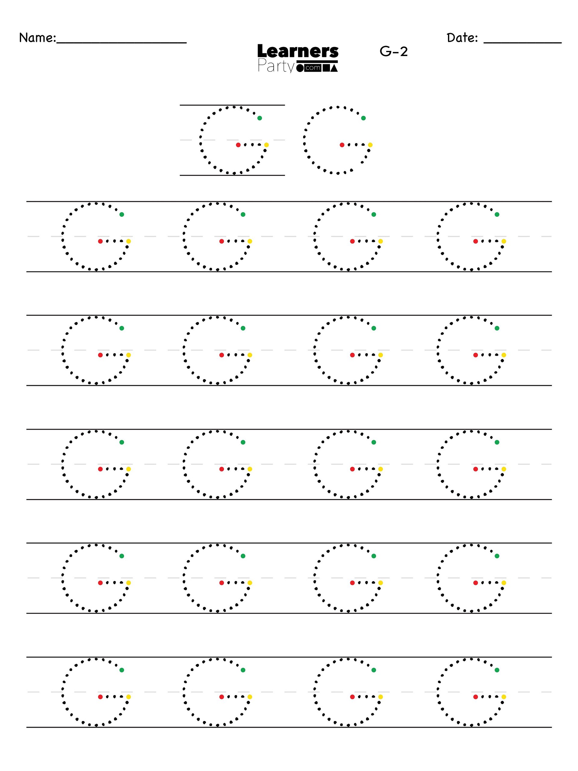 G/g - New Digital Product Progressive Letter Builder product image (4)