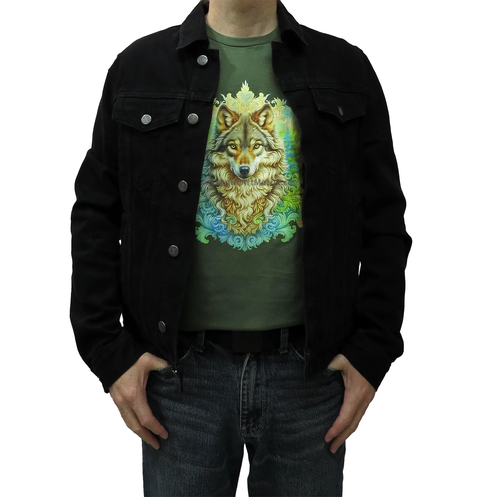 Mystic Wolf - Unisex T-Shirt product image (27)