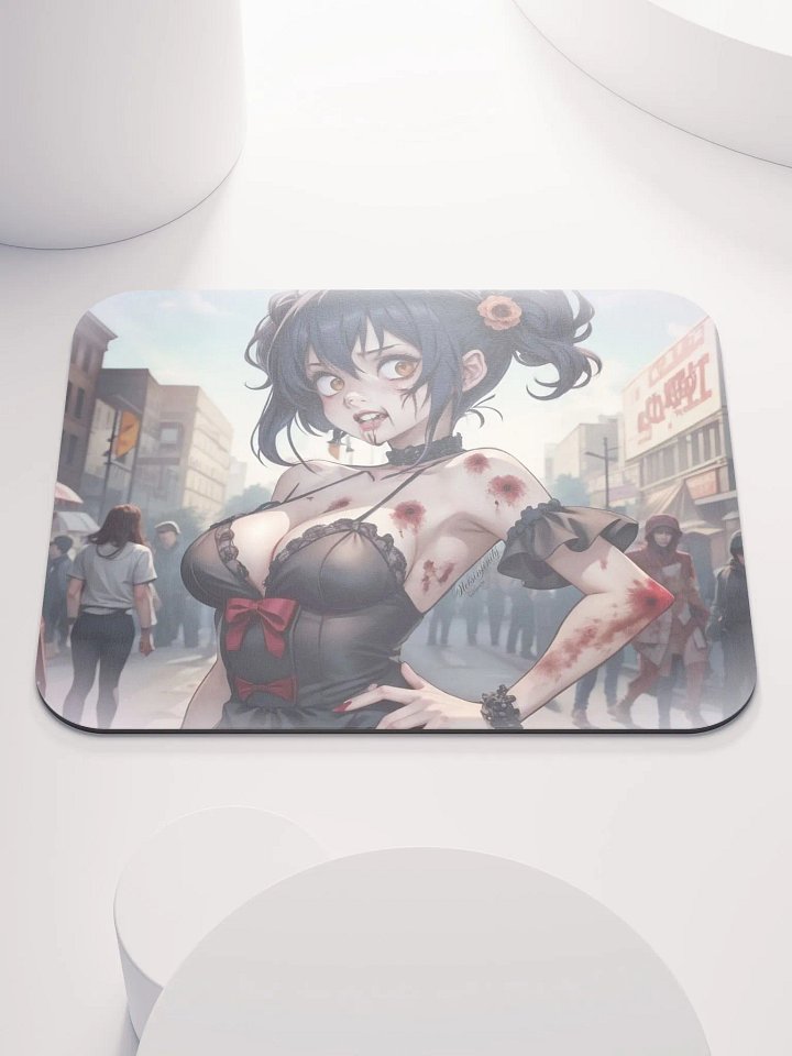 Bloodied Sins - V1 Zombie Pinup Anime Expressions Mouse Pad product image (1)