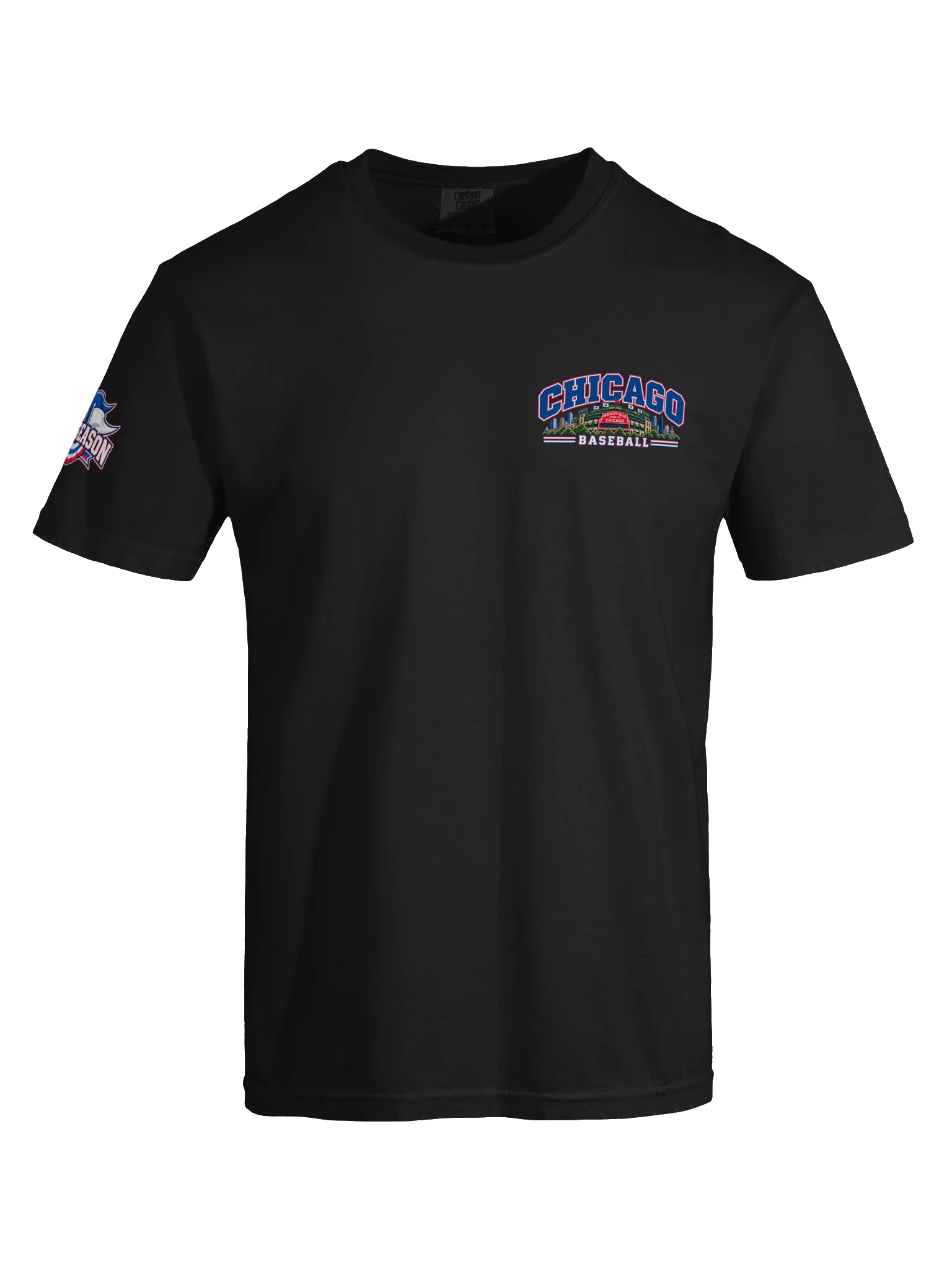 Chicago Northside Baseball 2026 "Postseason" Animated Player Back Print T-Shirt product image (9)
