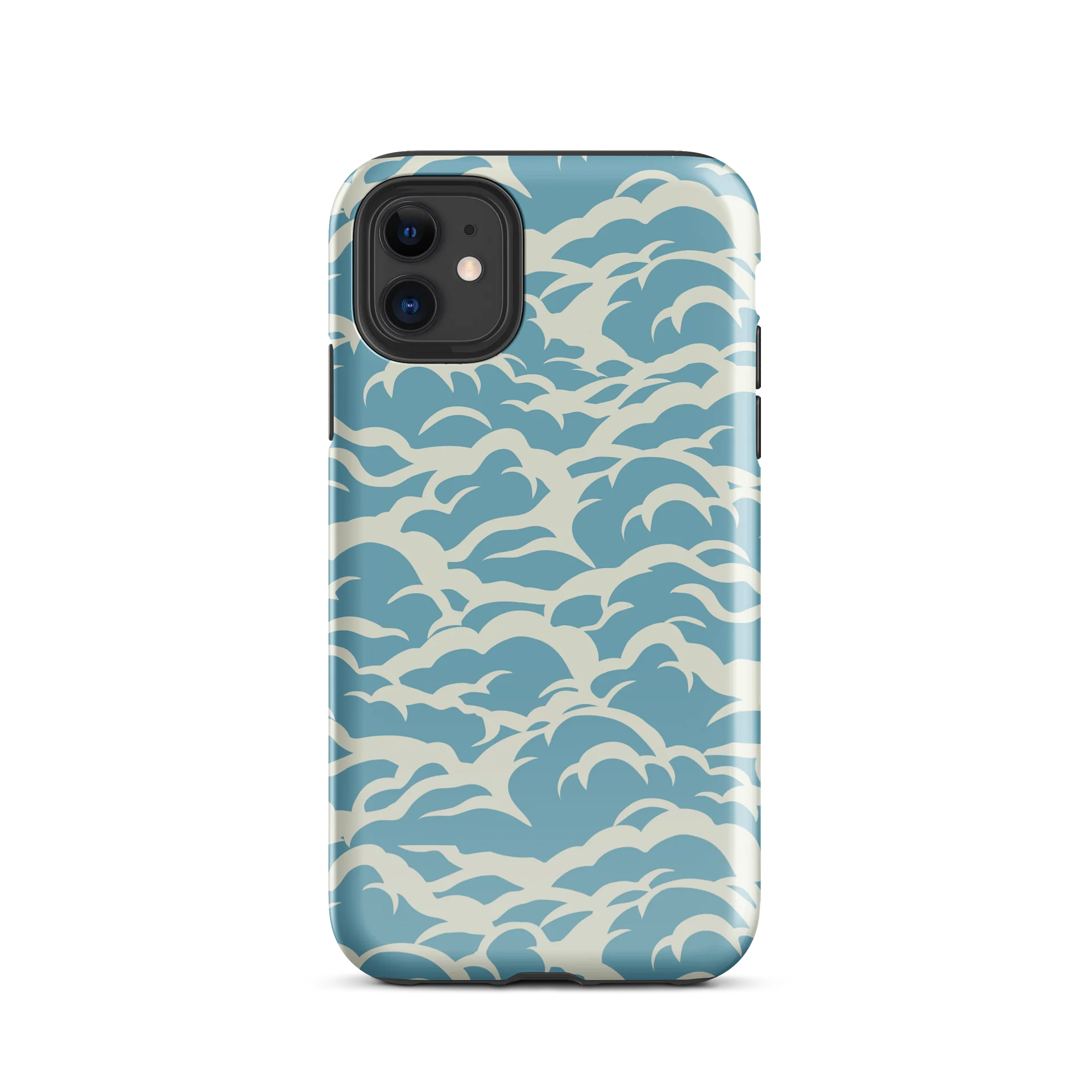 Durable iPhone Case with Soft Blue Cloud Design product image (55)