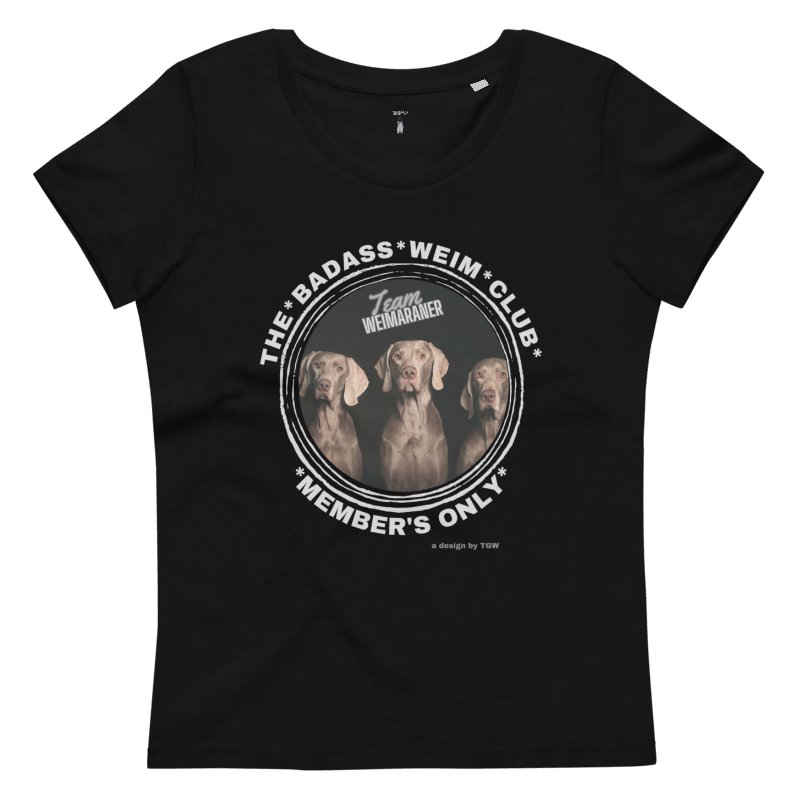 The Badass Weim Club - Stanley/Stella Women's Fitted Eco Tee product image (2)
