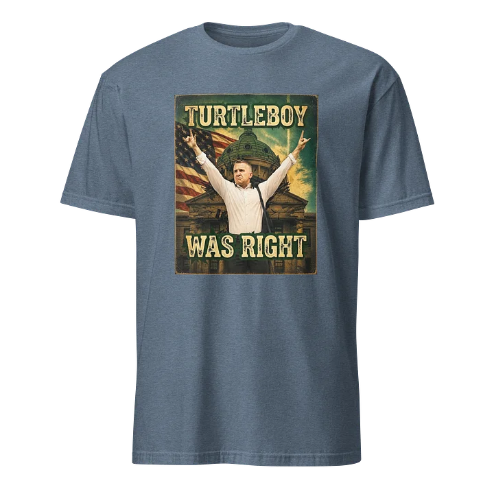 Turtleboy was Right Patriot - Unisex Softstyle T-Shirt product image (1)