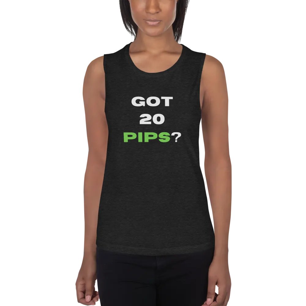 Got 20 PIPS? Drapey Fit Muscle Tank product image (1)