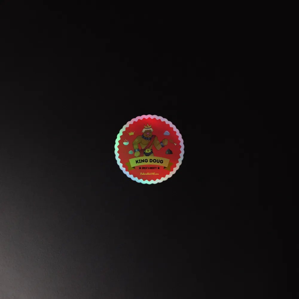 ZQ Holo Sticker: King Doug product image (2)