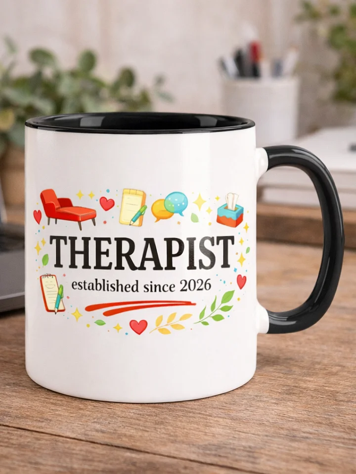 Therapist Established Since 2026 Ceramic Mug product image (1)