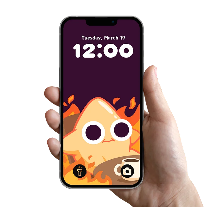 This is fine Phone Wallpaper product image (1)