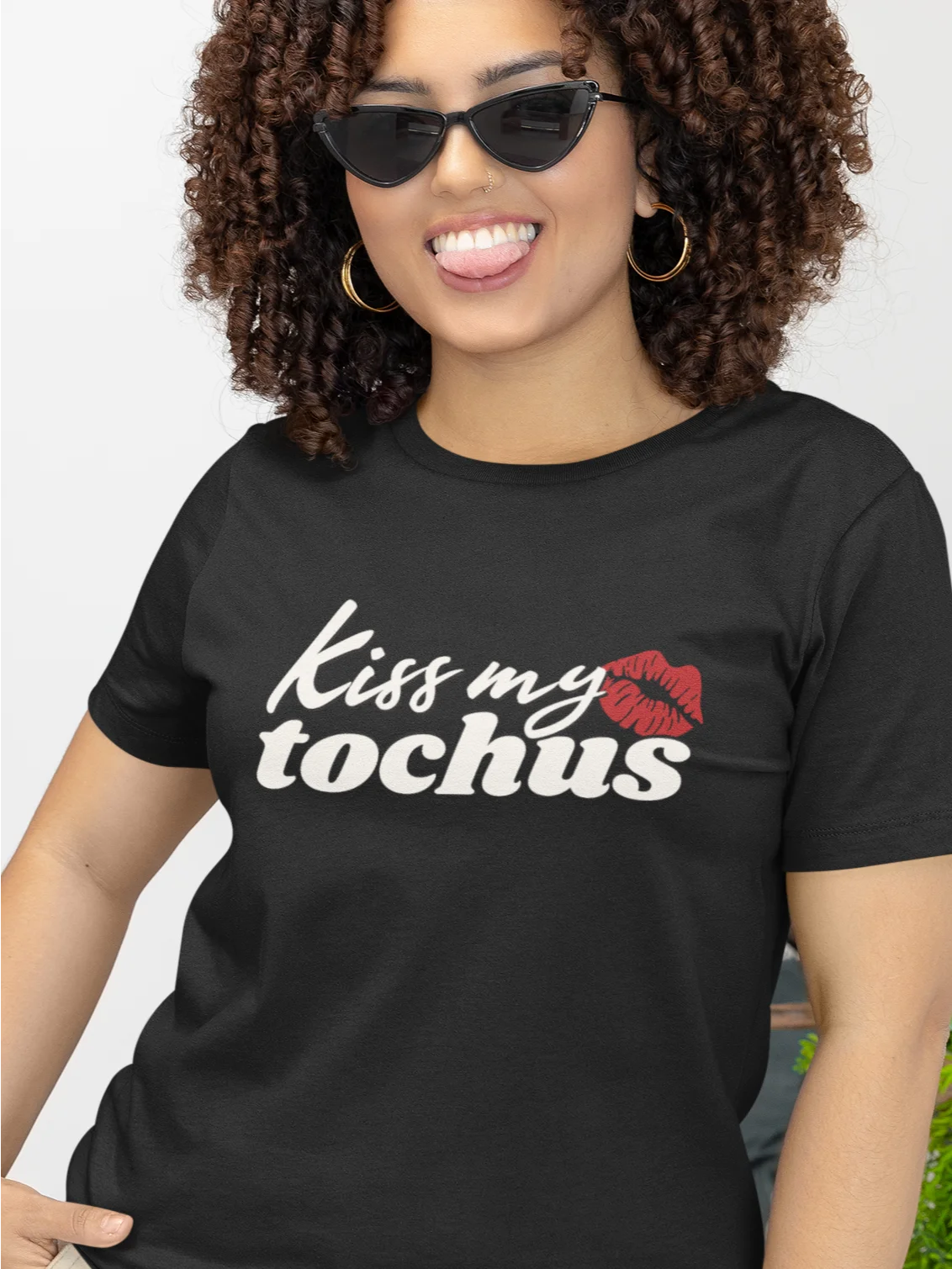 Kiss My Tochus T-Shirt - Woman Fit product image (1)