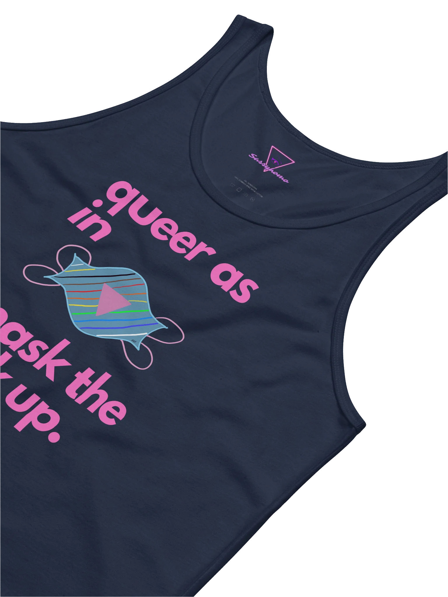 Queer As In Mask TF Up tank product image (14)