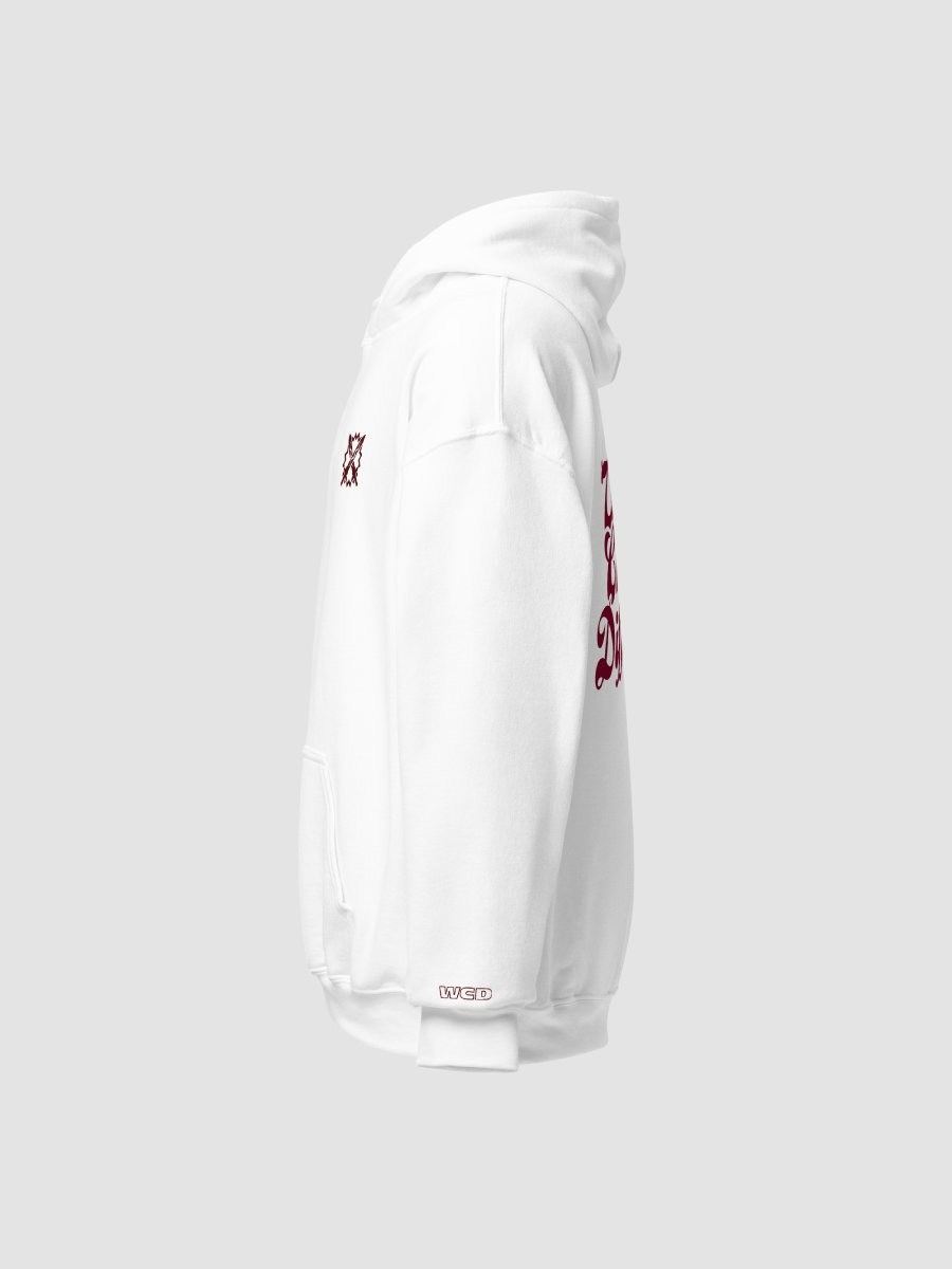 WolfeyVGC World Champ Cursive White Hoodie - Maroon product image (10)
