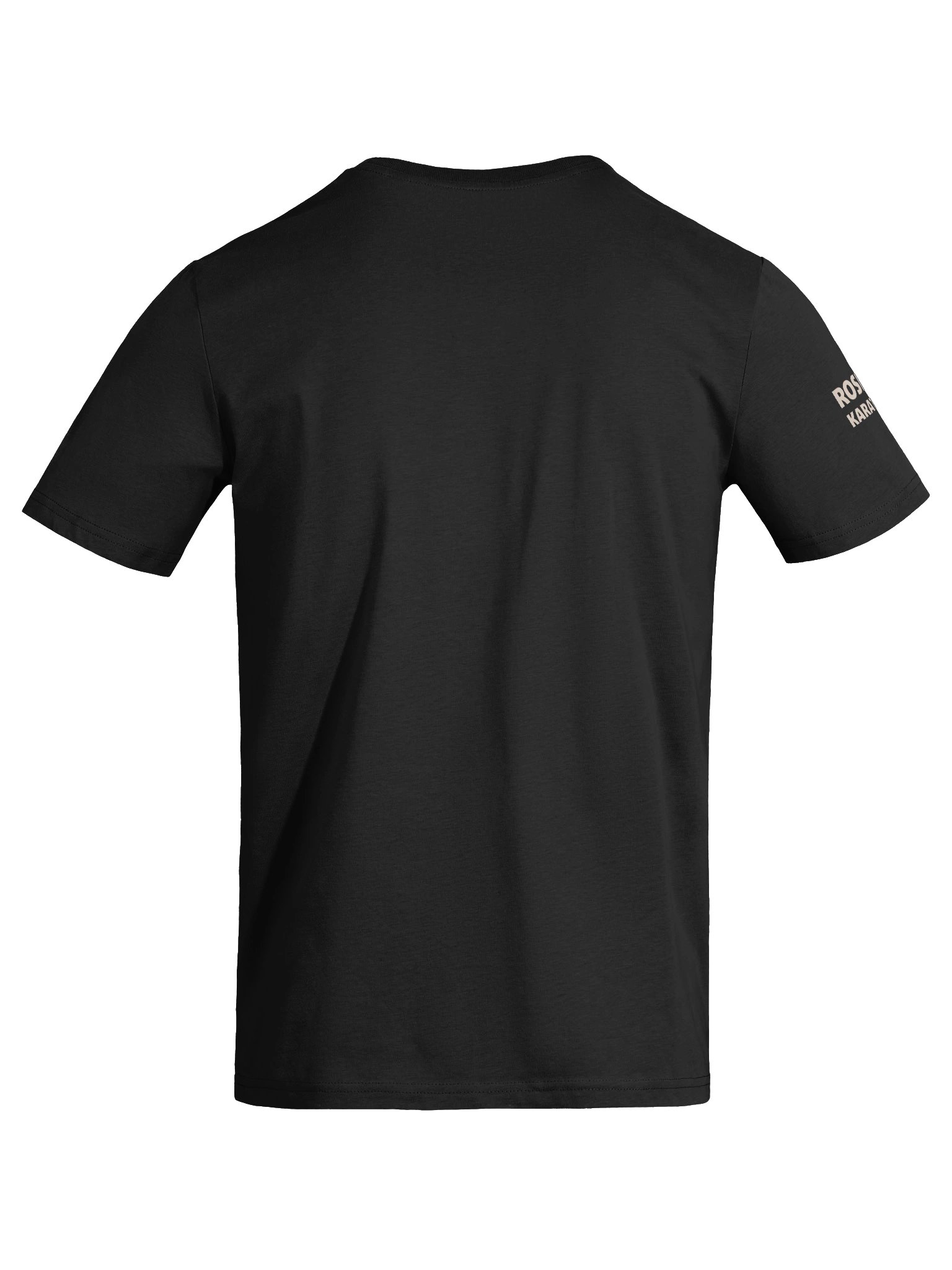 Black Organic Cotton T-Shirt, Unisex, RKK Logo product image (9)