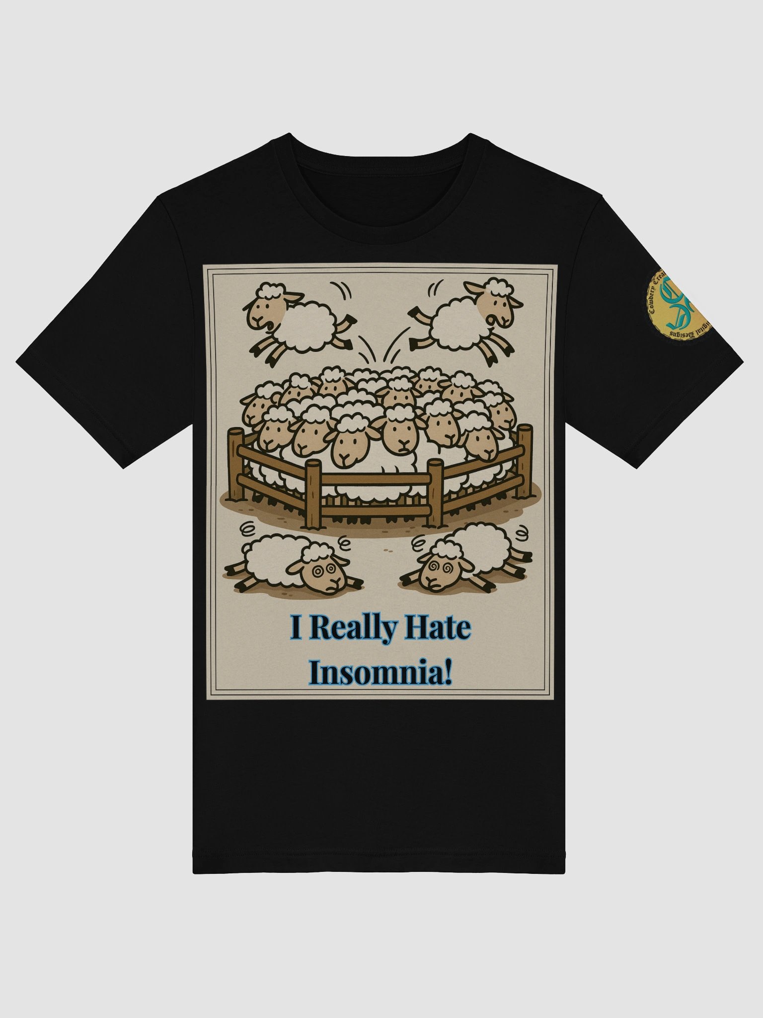 I Really Hate Insomnia (Both) Bella+Canvas Supersoft T-Shirt Colors (1) product image (46)