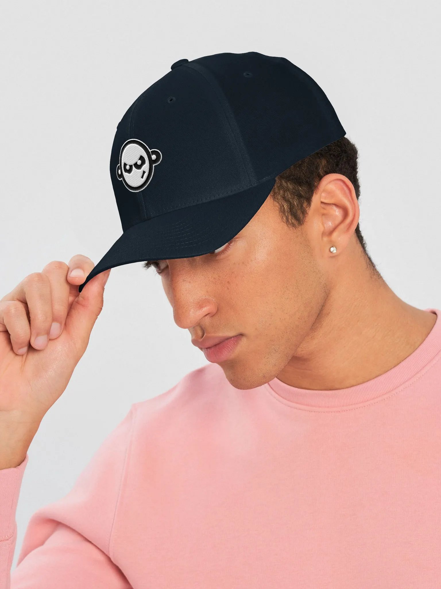 Bald Crazy Fitted Cap product image (3)