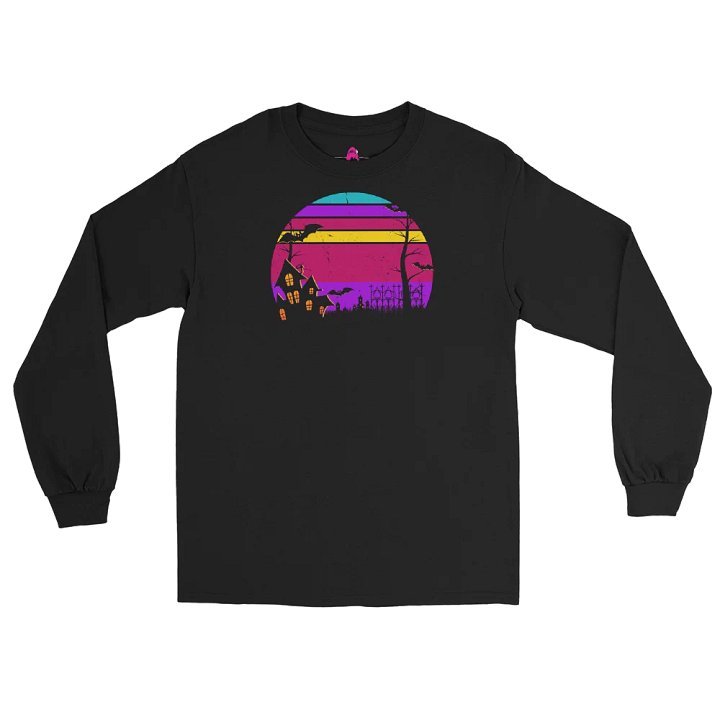 Spooky Retro Long Sleeve Tee product image (3)