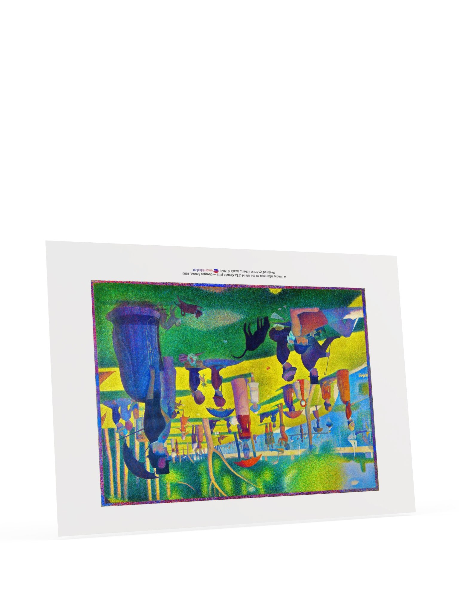 A Sunday Afternoon on the Island of La Grande Jatte — Poster product image (9)