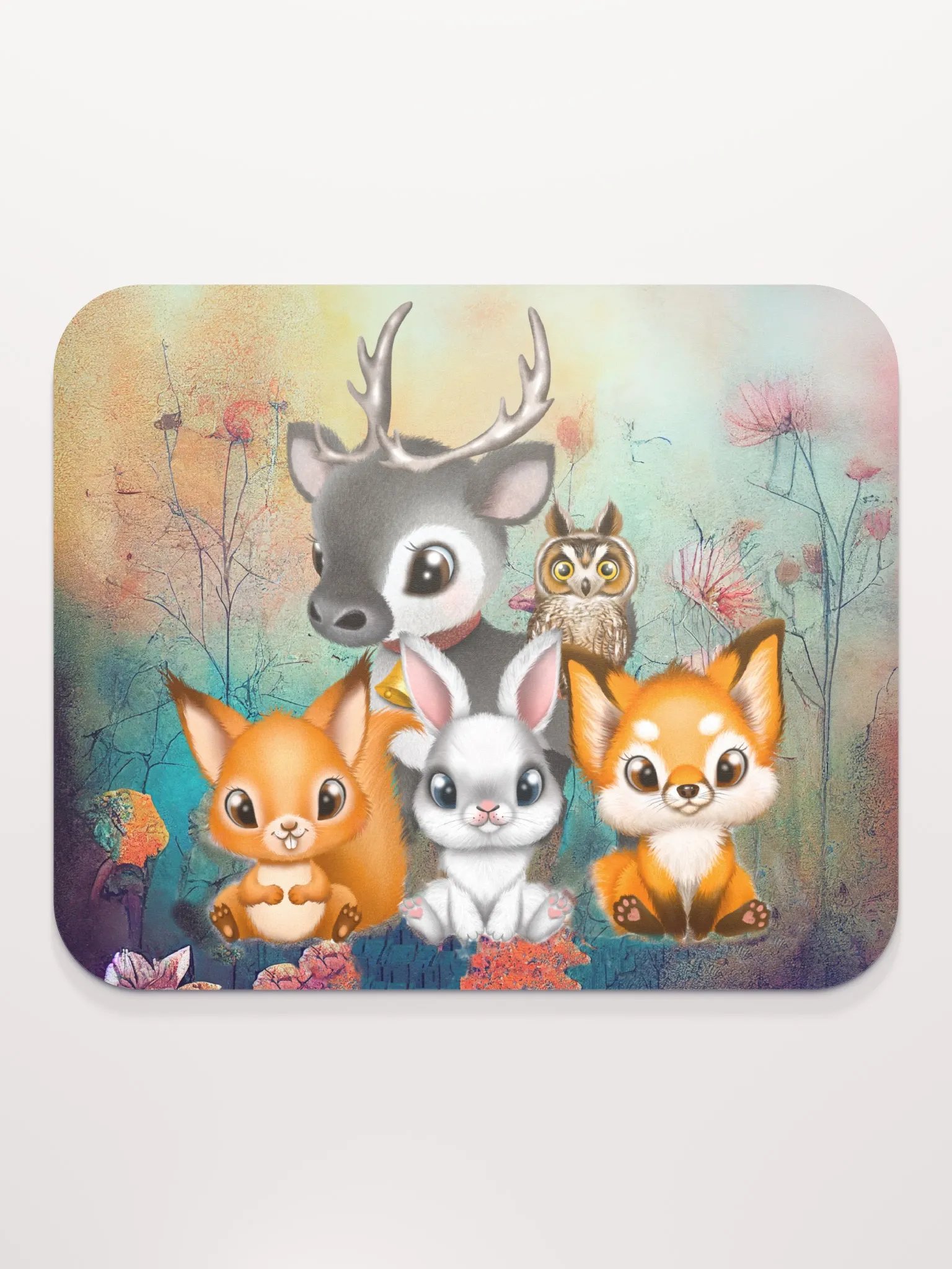 Baby Woodland Animals Mousepad product image (2)