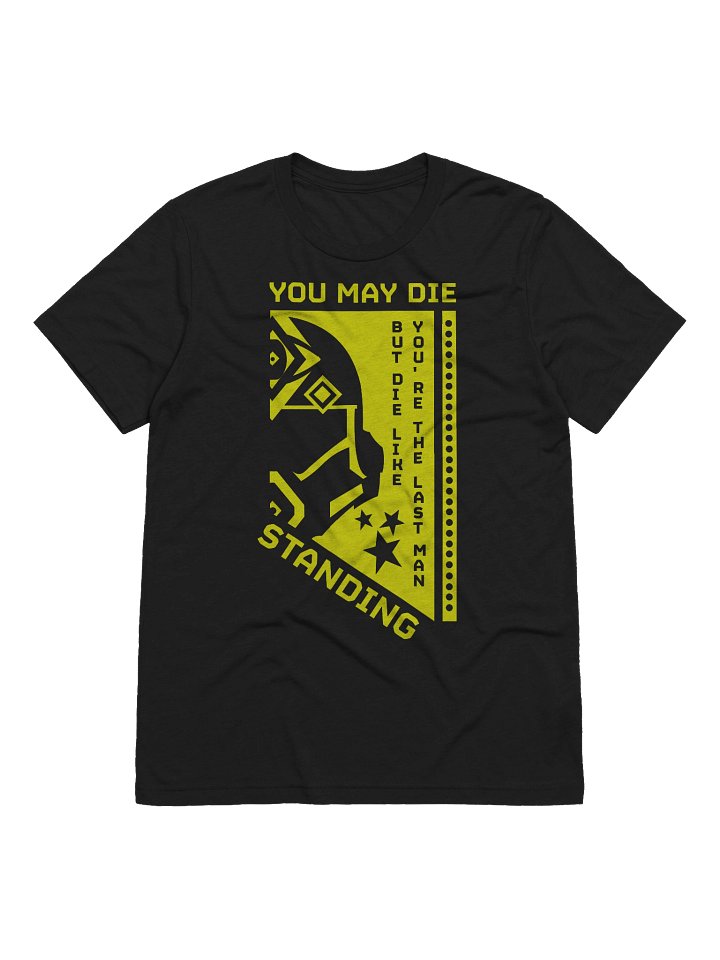 Open Infinitum - Last Man Standing T-Shirt (Dark Mode) product image (1)