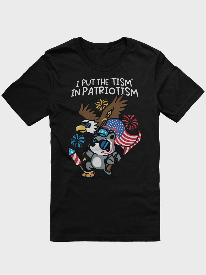 'Tism in Patriotism Athletic Tee (Members Only) product image (1)