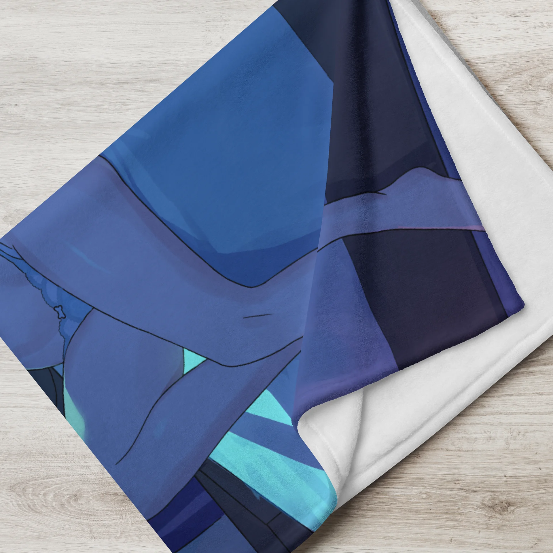 MooMoo Night Fantasy Throw Blanket product image (3)