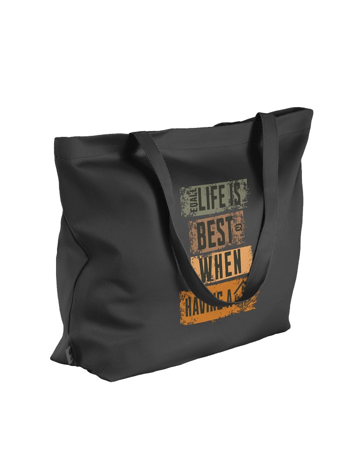 Eco_Life is Best When having a Home_Tote Bag_R3CVR.i by EQALL® Essentials_Brown product image (2)