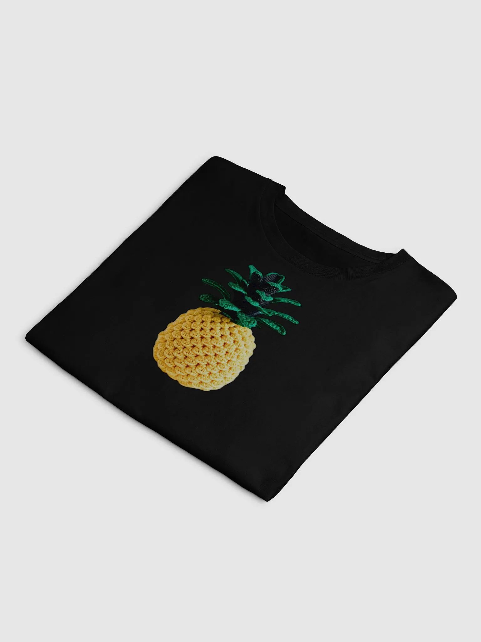 CozyAvocado Women's Premium Pineapple Crop Top #4 product image (4)