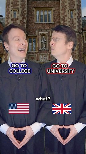 US vs UK School Vocabulary #2 🇺🇸🇬🇧 #EnglishVocabulary #SchoolVocabulary