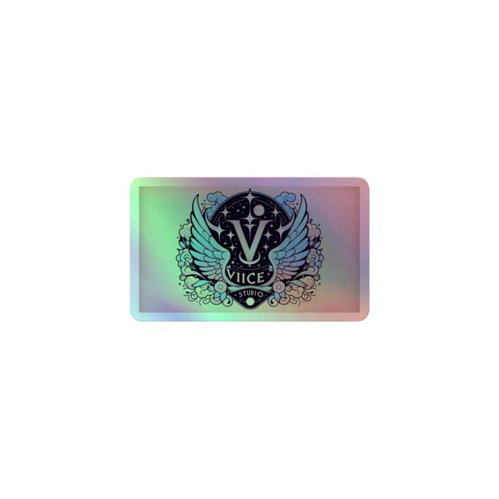 Celestial Emblem Holographic Sticker product image (1)