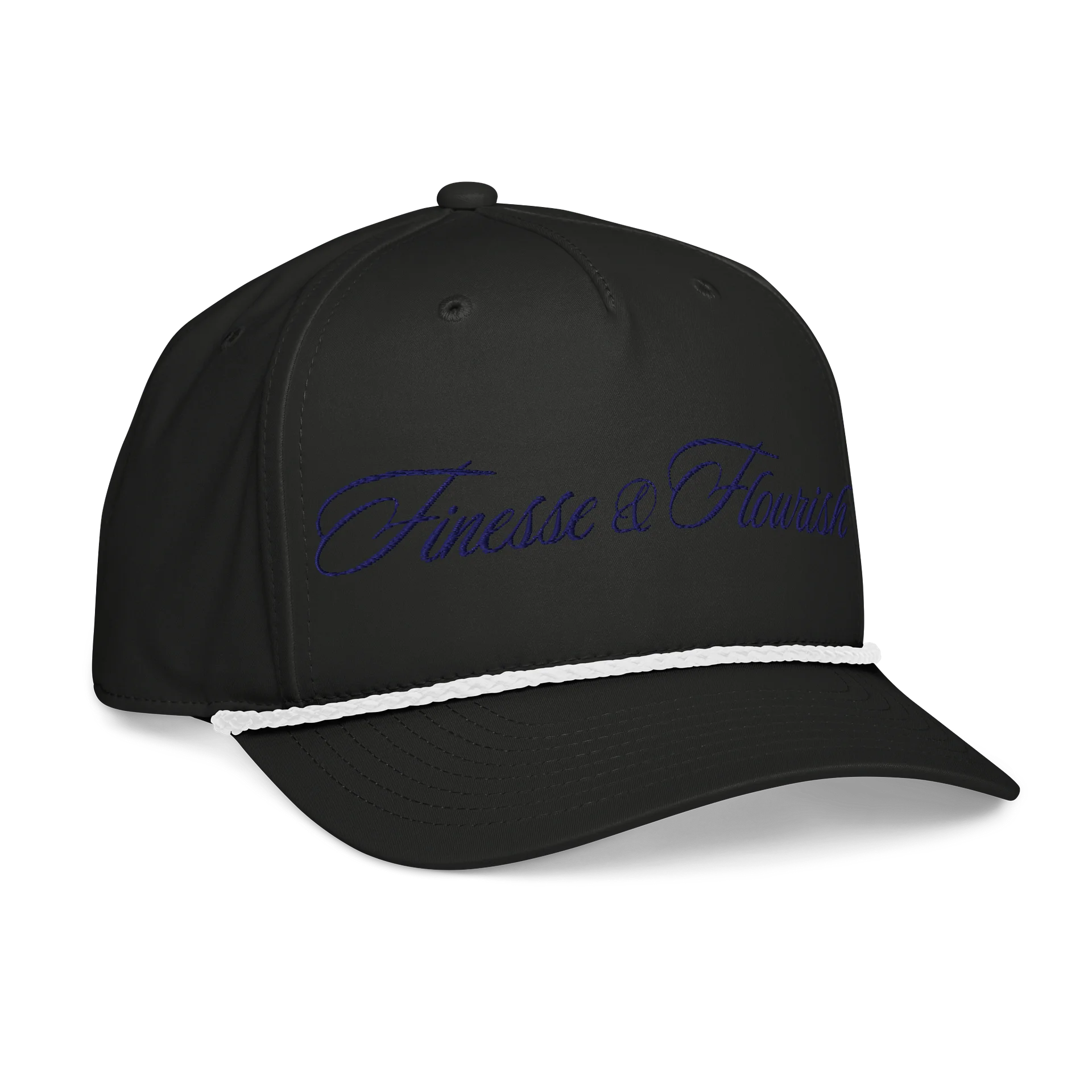 F&F Script Five-Panel Classic Rope Cap (NVY) product image (3)