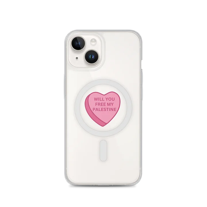 Will You Free My Palestine iPhone Case WYFMP MegSafe product image (4)