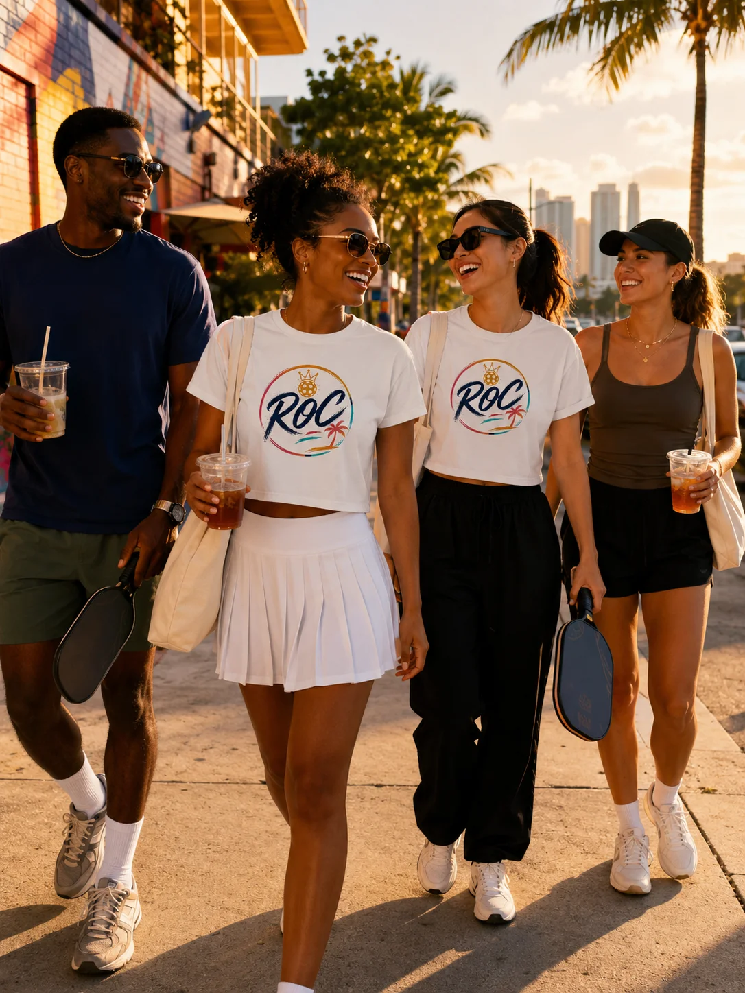 The ROC Partial Availability Crop - White product image (10)