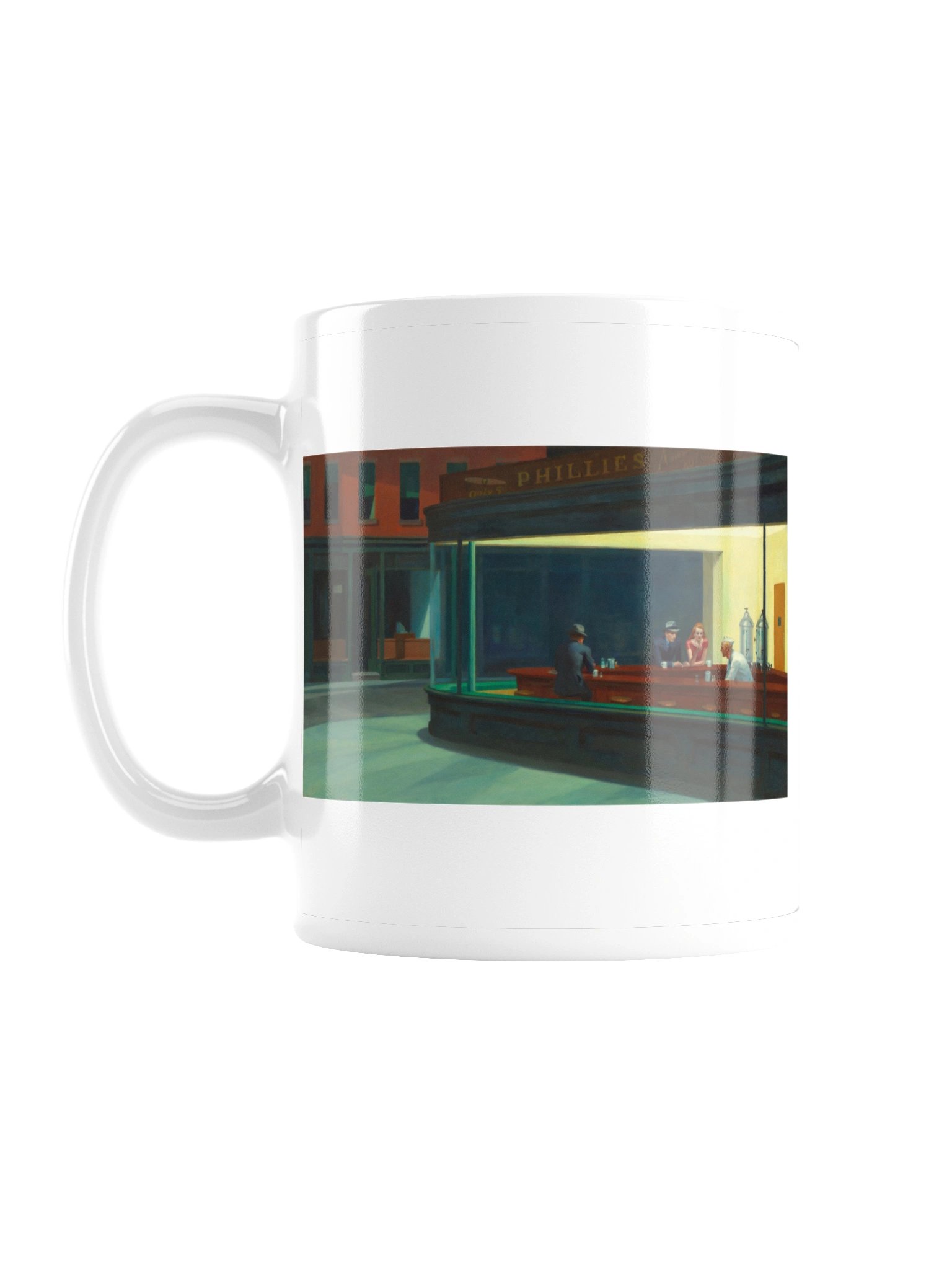 Edward Hopper – Nighthawks – Mug product image (2)