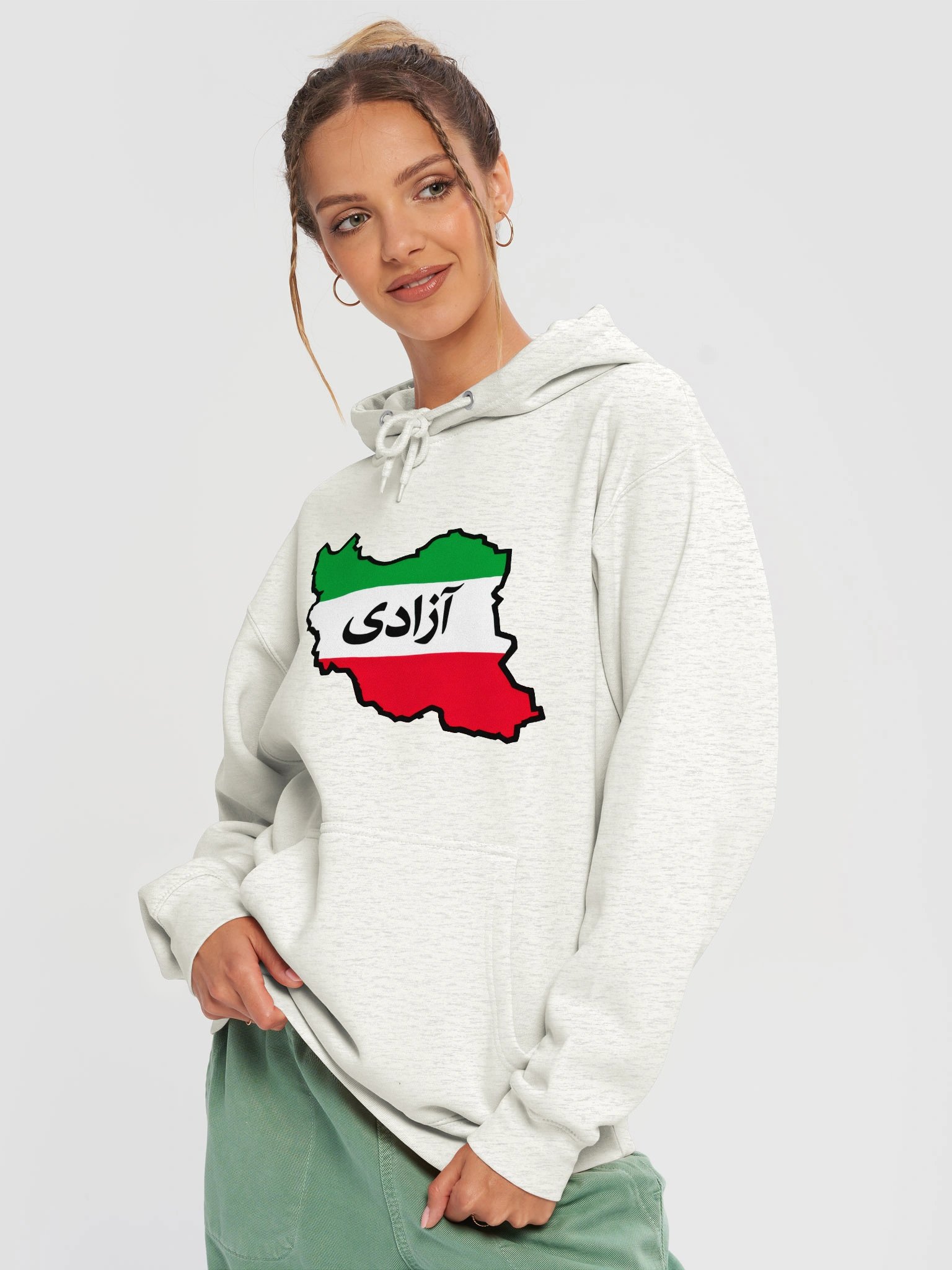 Freedom Map Women's Hoodie product image (13)