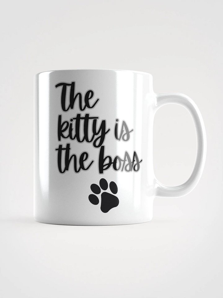 The kitty is the boss (mug) product image (2)